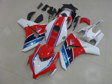 Kits Completo Carenados Moto CBR 1000 RR 08-11 - Rojo Blanco Azul HRC