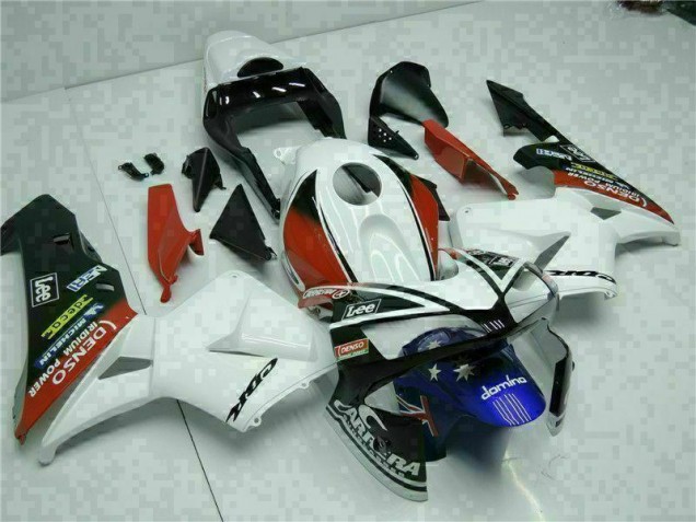 Kits Completo Carenados Moto CBR 600 RR 03-04 - Blanco Azul Kits Completo Carenados Moto CBR 600 RR 03-04 - Blanco Azul
