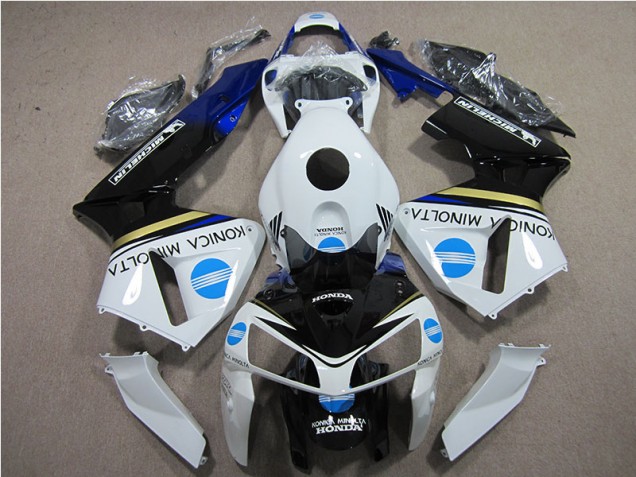 Kits Completo Carenados Moto CBR 600 RR 05-06 - Blanco Azul Konica Minolta Kits Completo Carenados Moto CBR 600 RR 05-06 - Blanco Azul Konica Minolta