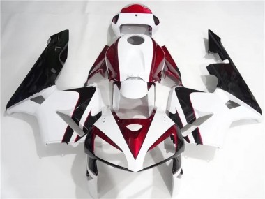 Kits Completo Carenados Moto CBR 600 RR 05-06 - Rojo Blanco Negro