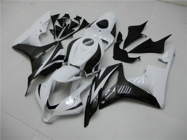 Kits Completo Carenados Moto CBR 600 RR 07-08 - Blanco Negro Kits Completo Carenados Moto CBR 600 RR 07-08 - Blanco Negro
