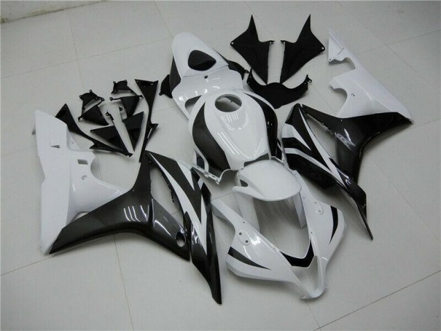 Kits Completo Carenados Moto CBR 600 RR 07-08 - Blanco Negro Kits Completo Carenados Moto CBR 600 RR 07-08 - Blanco Negro