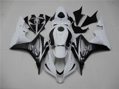 Kits Completo Carenados Moto CBR 600 RR 07-08 - Blanco Negro