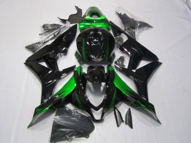 Kits Completo Carenados Moto CBR 600 RR 07-08 - Negro Verde
