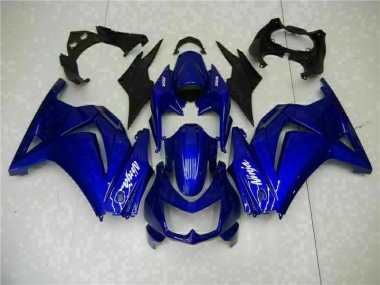 Kits Completo Carenados Moto EX250 08-12 - Azul Negro Blanco Ninja