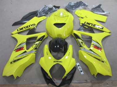 Kits Completo Carenados Moto GSXR 1000 K7 07-08 - Amarillo Negro