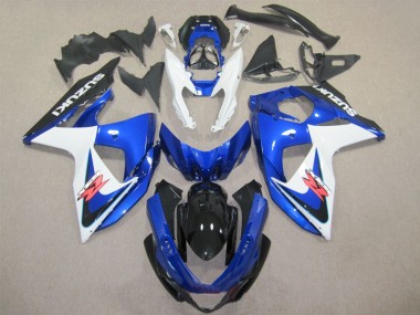 Kits Completo Carenados Moto GSXR 1000 K9 09-16 - Azul Blanco