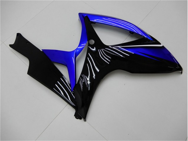 Kits Completo Carenados Moto GSXR 600 / 750 K6 06-07 - Azul Negro Kits Completo Carenados Moto GSXR 600 / 750 K6 06-07 - Azul Negro