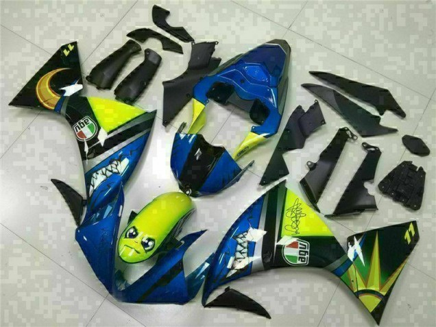 Kits Completo Carenados Moto R1 09-11 - Azul Kits Completo Carenados Moto R1 09-11 - Azul