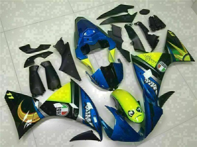 Kits Completo Carenados Moto R1 09-11 - Azul Kits Completo Carenados Moto R1 09-11 - Azul