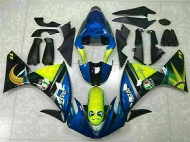 Kits Completo Carenados Moto R1 09-11 - Azul