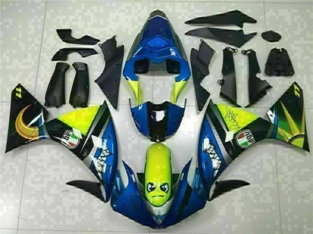 Kits Completo Carenados Moto R1 09-11 - Azul Kits Completo Carenados Moto R1 09-11 - Azul