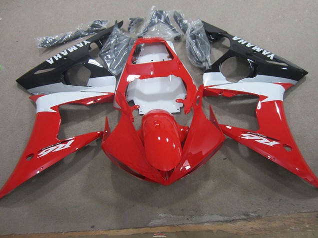Kits Completo Carenados Moto R6 03-05 - Rojo Blanco Kits Completo Carenados Moto R6 03-05 - Rojo Blanco