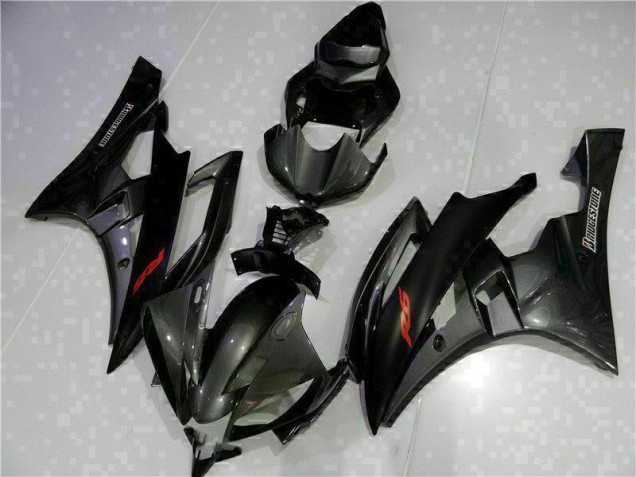 Kits Completo Carenados Moto R6 06-07 - Gris Negro Kits Completo Carenados Moto R6 06-07 - Gris Negro