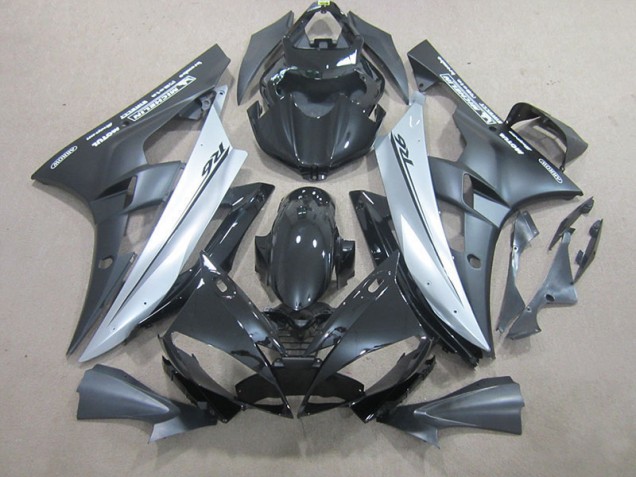 Kits Completo Carenados Moto R6 06-07 - Plata Negro Kits Completo Carenados Moto R6 06-07 - Plata Negro