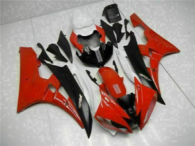 Kits Completo Carenados Moto R6 06-07 - Rojo Negro Kits Completo Carenados Moto R6 06-07 - Rojo Negro