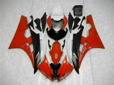 Kits Completo Carenados Moto R6 06-07 - Rojo Negro