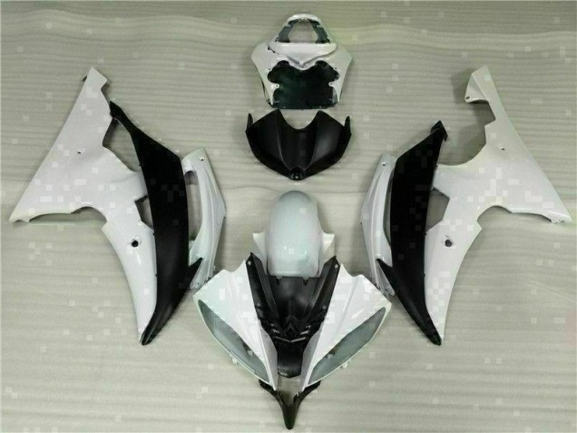 Kits Completo Carenados Moto R6 08-16 - Blanco Negro