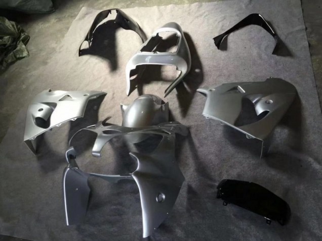 Kits Completo Carenados Moto ZX9R 02-03 - Plata Brillante Negro Kits Completo Carenados Moto ZX9R 02-03 - Plata Brillante Negro