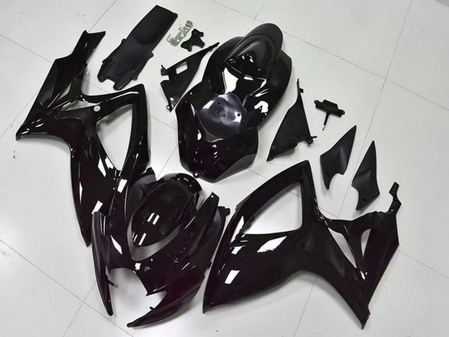 Carenado Moto Suzuki GSXR 600/750 2006-2007 - Negro Brillante