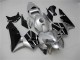 Carenado Moto Honda CBR600RR 2005-2006 - Plata Negro