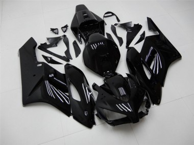 Carenados Moto Honda CBR1000RR 2004-2005 - Negro Brillante Negro Mate