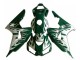Carenados Moto Honda CBR1000RR 2006-2007 - Blanco Verde Llama