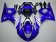Carenados Moto Yamaha YZF R6 2003-2004 - Azul Blanco