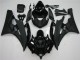 Carenado Moto Yamaha YZF R6 2006-2007 - Negro Brillante Negro Mate