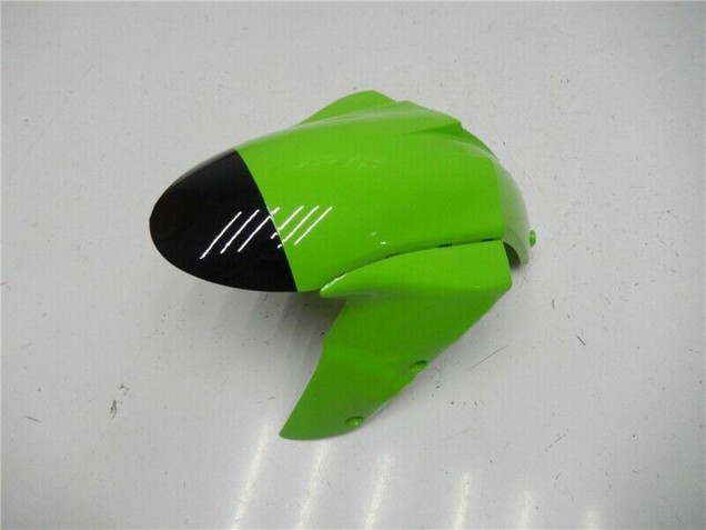 Carenado Moto Kawasaki ZX6R 2005-2006 - Verde Negro Brillante