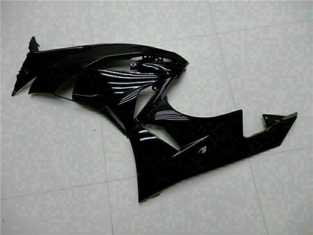 Carenados Moto Kawasaki ZX6R 2009-2012 - Negro Brillante Verde