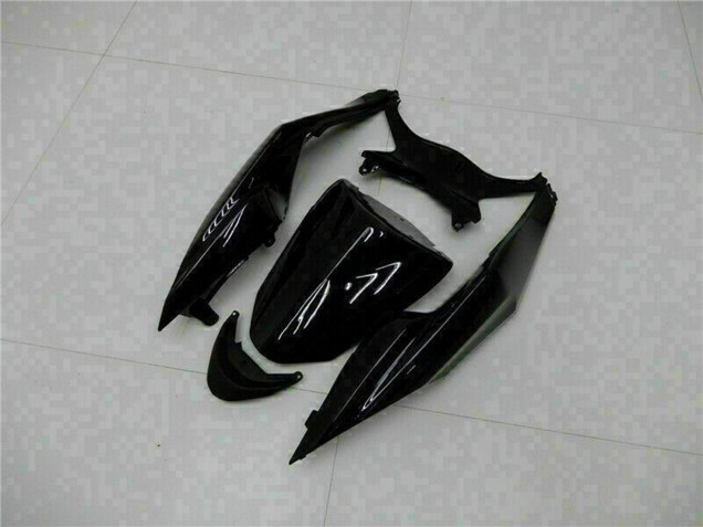 Carenados Moto Kawasaki ZX6R 2009-2012 - Negro Brillante Verde