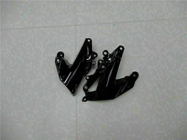 Carenados Moto Kawasaki ZX6R 2009-2012 - Negro Brillante Verde