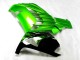 Carenado Moto Kawasaki ZX14R ZZR1400 2012-2024 - Verde Negro Brillante