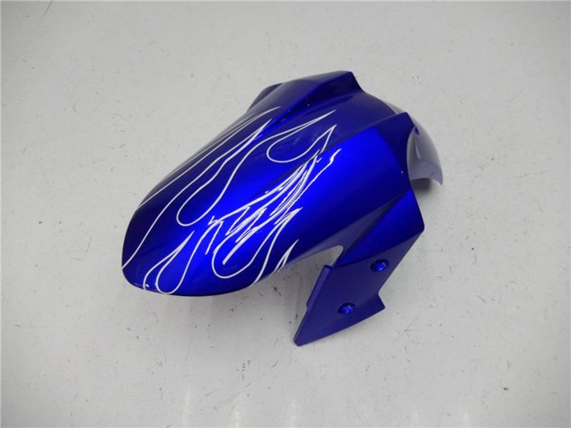 Carenados Moto Kawasaki Ninja 300 EX300R 2013-2024 - Azul Negro Blanco Llama