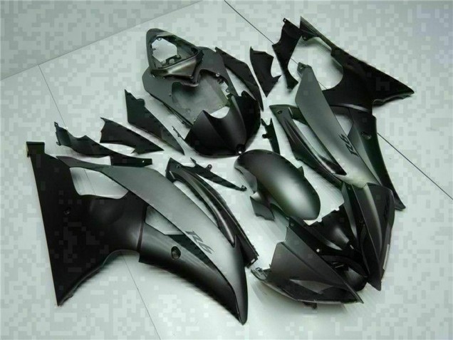 Carenados Moto Yamaha YZF R6 2008-2016 - Gris Negro Mate