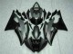 Carenados Moto Yamaha YZF R6 2008-2016 - Gris Negro Mate