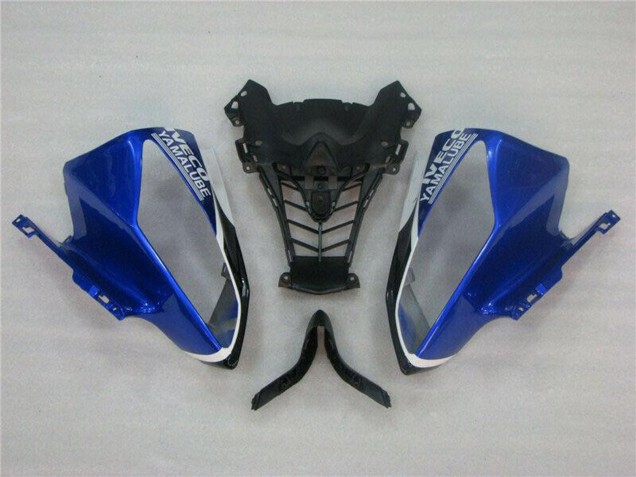 Carenados Moto Yamaha YZF R6 2008-2016 - Blanco Azul Negro ENEOS Semakin Didepan