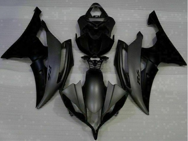 Carenado Moto Yamaha YZF R6 2008-2016 - Negro Mate