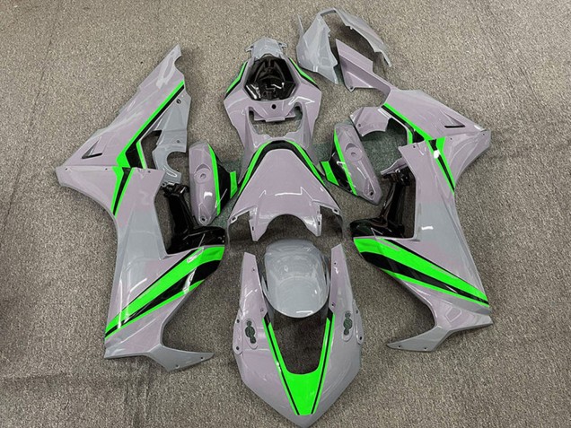 Carenados Moto Honda CBR1000RR 2017-2023 - Nardo Gris Verde Raya