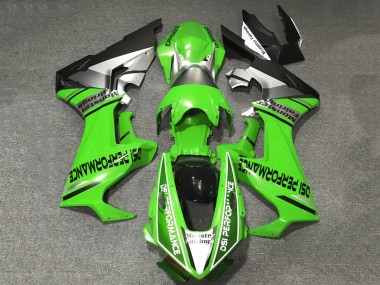 Carenados Moto Honda CBR1000RR 2017-2023 - Verde Blanco Plata Negro Mate DSI Performance