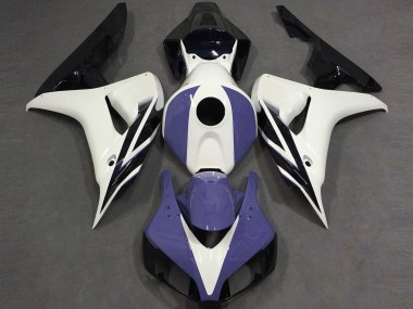 Carenados Moto Honda CBR1000RR 2006-2007 - Blanco Azul Negro Brillante