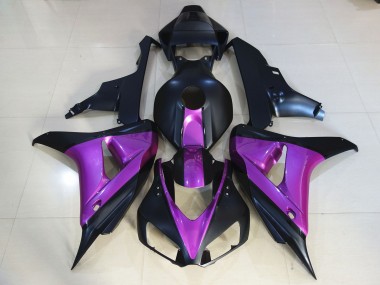 Carenados Moto Honda CBR1000RR 2006-2007 - Púrpura Azul Mate Oscuro