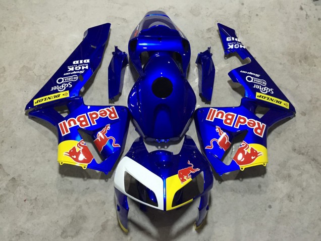 Carenados Moto Honda CBR600RR 2005-2006 - Azul Rojo Bull