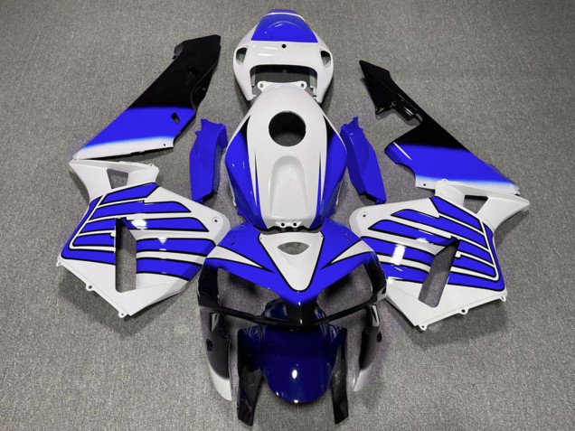 Carenados Moto Honda CBR600RR 2005-2006 - Blanco Azul Alas