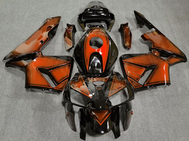 Carenados Moto Honda CBR600RR 2005-2006 - Naranja Profundo