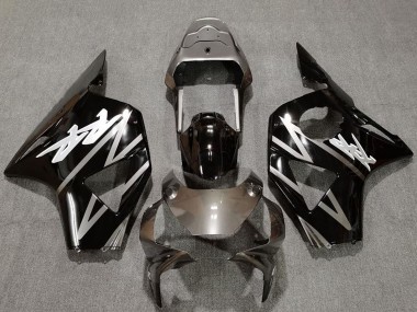 Carenados Moto Honda CBR954RR 2002-2003 - Plata Negro Brillante