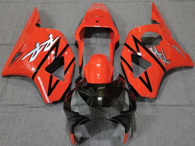 Carenados Moto Honda CBR954RR 2002-2003 - Rojo Negro Brillante Raya