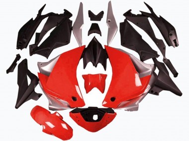 Carenados Moto Honda CBR250RR 2011-2015 - Plata Rojo