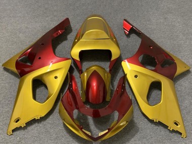 Carenados Moto Suzuki GSXR 1000 2000-2002 - Oro Rojo